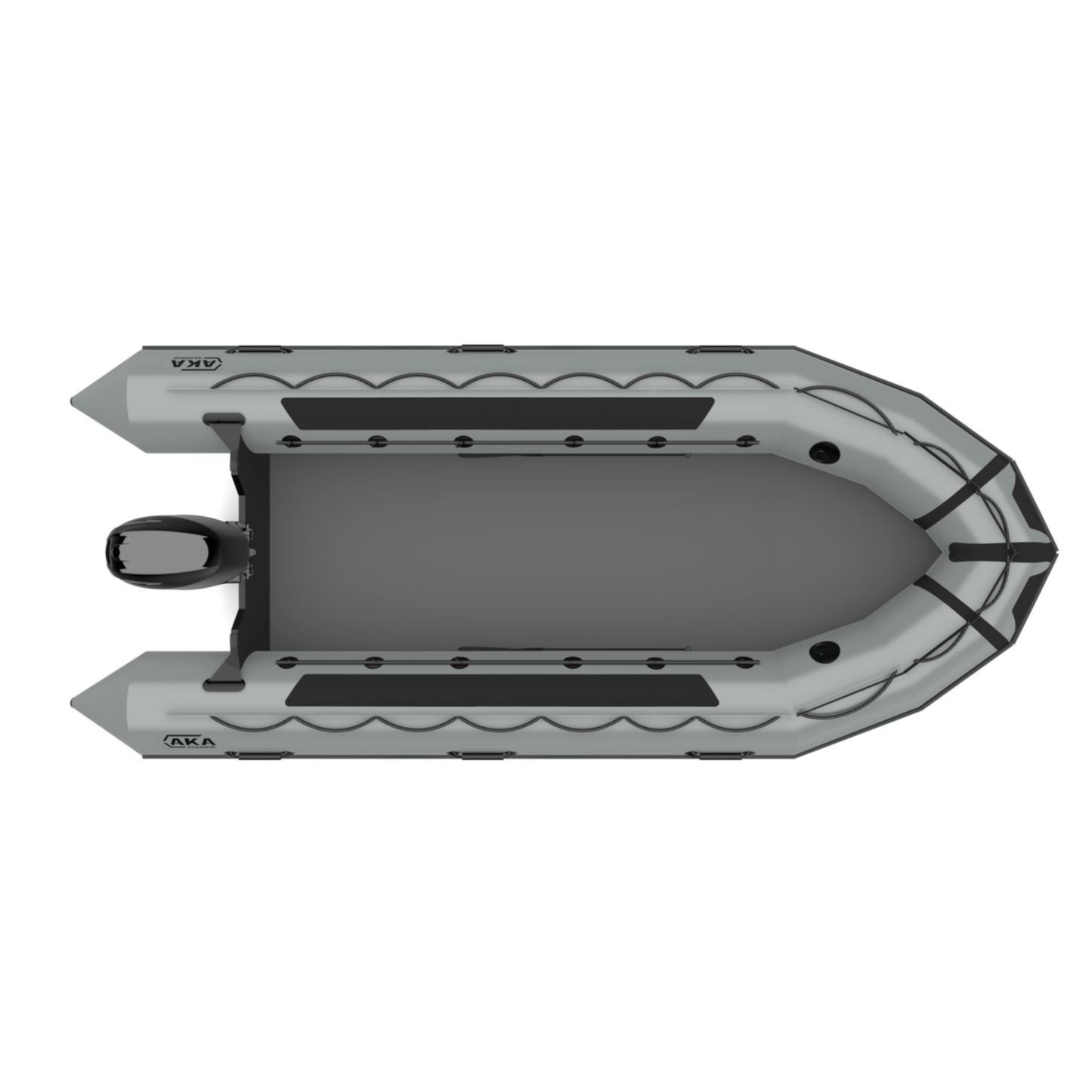 heavy-duty werkboot AKA Marine F53H-C 5,30 m Neopreen Hypalon grijs 